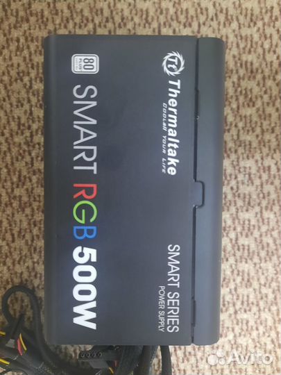 Блок питания Thermaltake smart rgb 500w