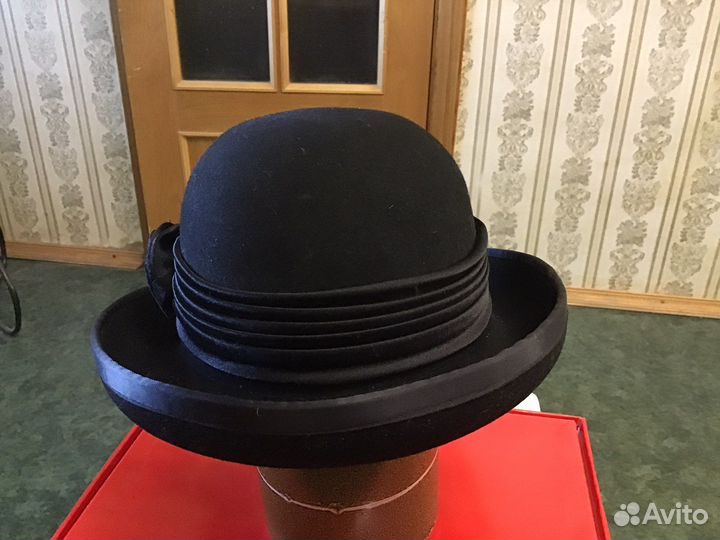 Шляпа фетр, натуральная шерсть