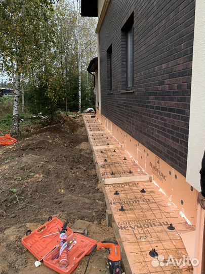 Бетонные работы фундамент