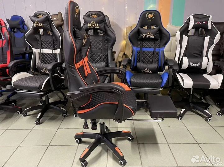 Компьютерное кресло офисное с функцией массажа