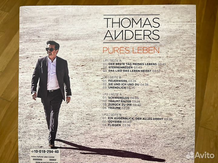 Thomas Anders – Pures Leben / винил с автографом