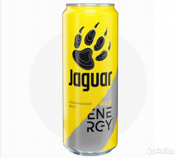 Энергетический напиток Jaguar Wild Тропик 0,45л