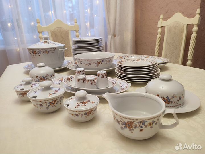 Сервиз столовый ГДР Jlmenau (Ильменау)