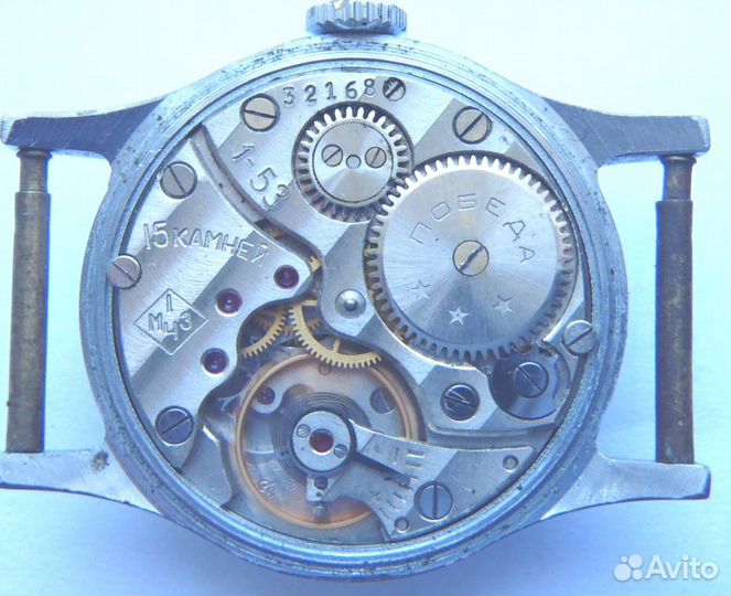 Часы Победа Pobeda 1949-53 годов выпуска. 1 мчз