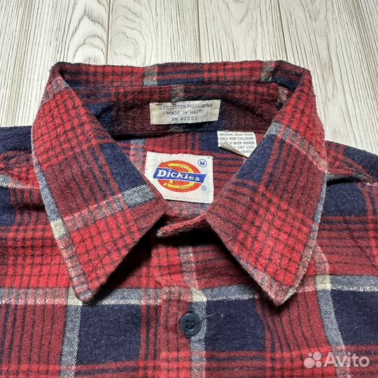 Рубашка dickies с длинным рукавом М 48