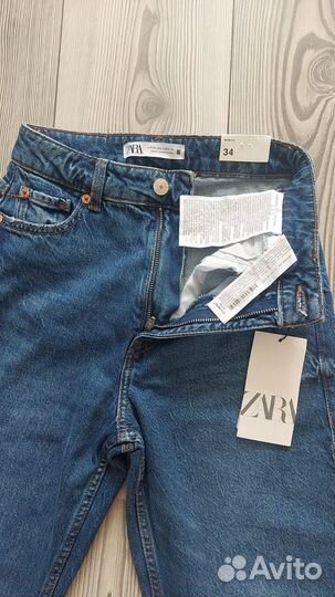 Джинсы zara 34 новые