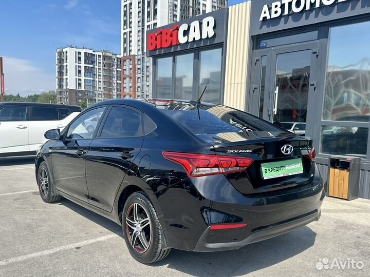 Hyundai Solaris 1.6 МТ, 2018, 88 000 км