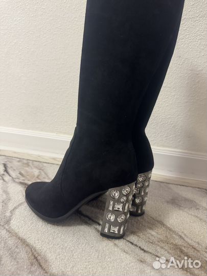 Сапоги ботфорты женские