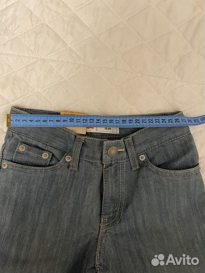 Джинсы levis новые 116-122 размер (size 7)