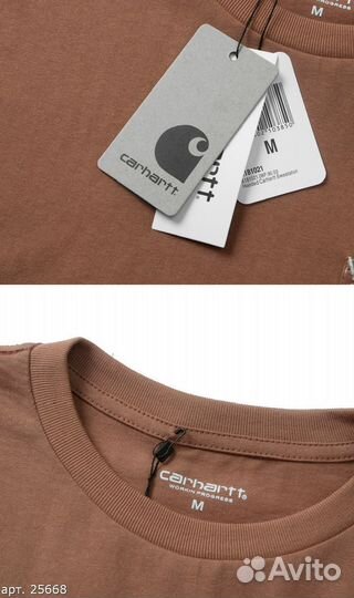 Футболка Carhartt Коричневая