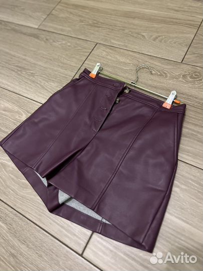 Шорты кожаные