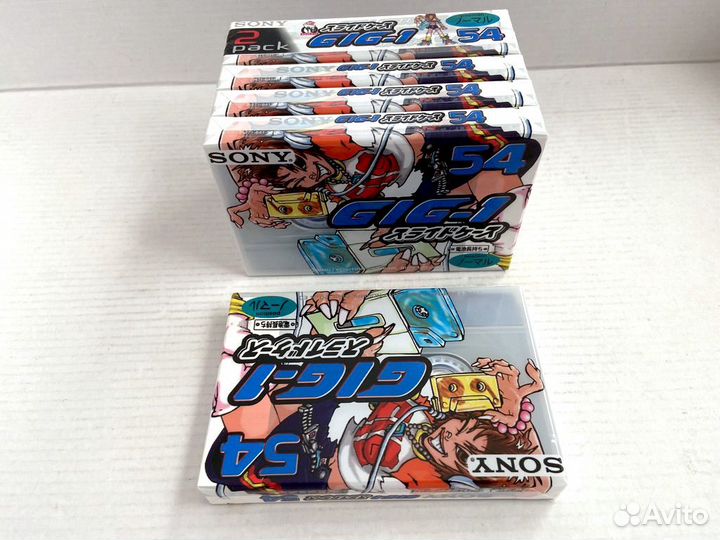 Аудиокассеты кассеты Sony GIG 1 54 - 1997 г