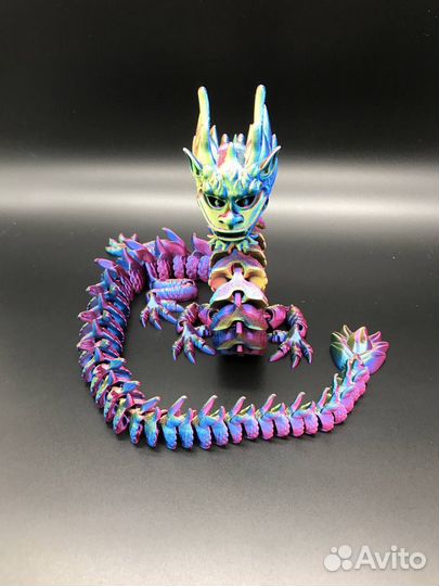 Императорский дракон, подвижная игрушка, 69см