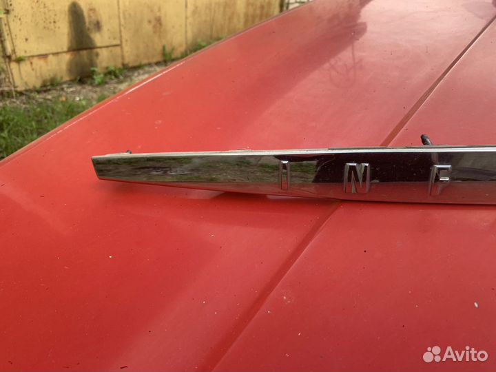 Infiniti fx 35 fx45 молдинг крышки багажника