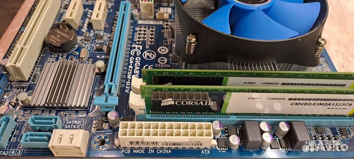 Материнская плата 1155