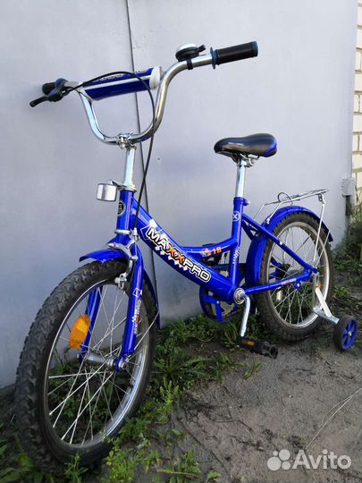 Велосипед подростковый. 18 дюй,на4-9лет, как новый