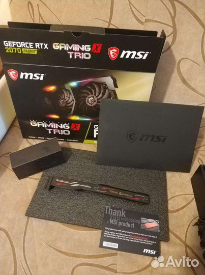 Видеокарта MSI GeForce RTX 2070 supergaming X