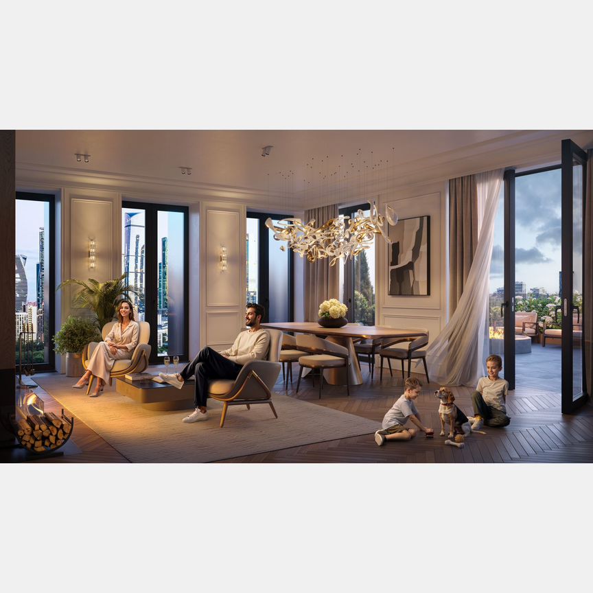 4-к. квартира, 180 м², 22/23 эт.