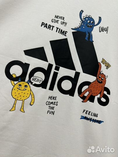 Футболка adidas мужская белая новая