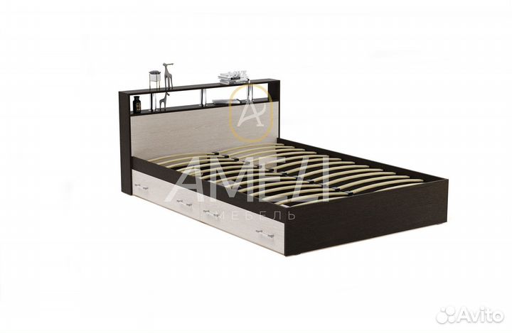 Кровать полуторка с ящиками