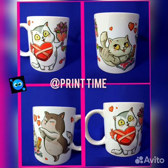 Печать на футболках, кружках и другие товары