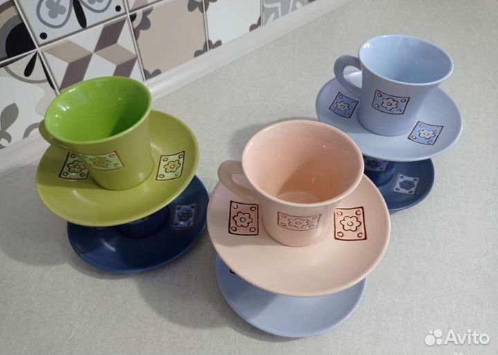 Чашка с блюдцем