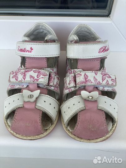 Сандали для девочки bottilini 24 размер