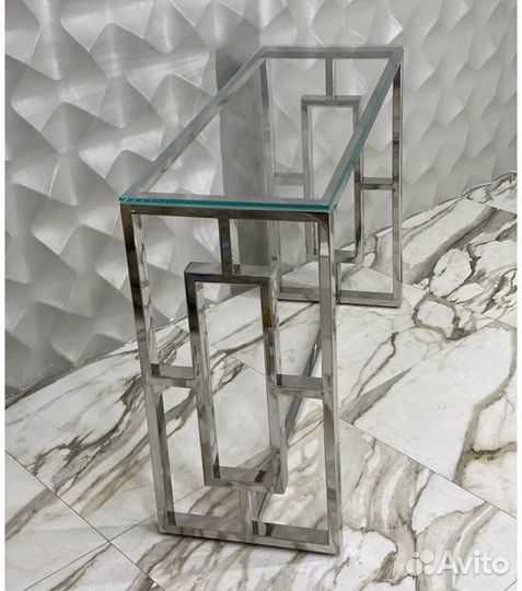 Консоль из нержавеющей стали