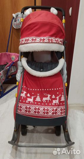 Санки-коляска