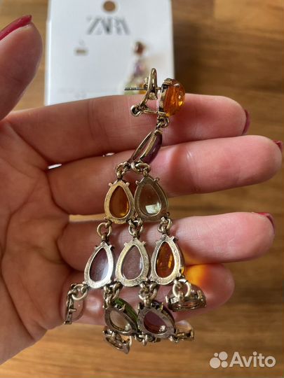 Серьги zara