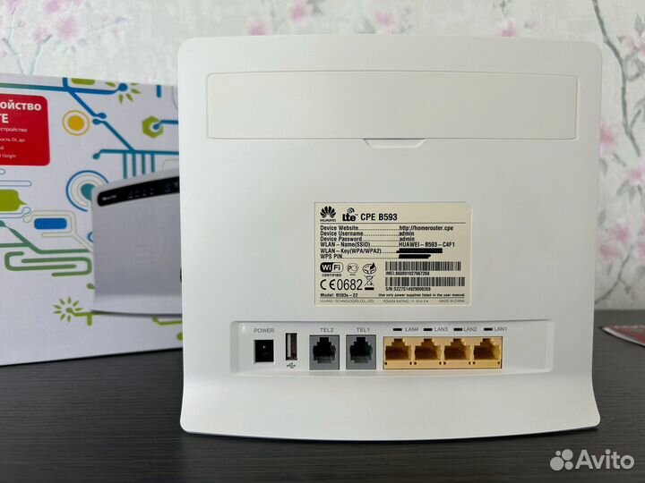 LTE WI-FI роутер Huawei B593s-22