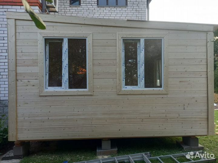 Бытовка и хозблок универсальные под ключ