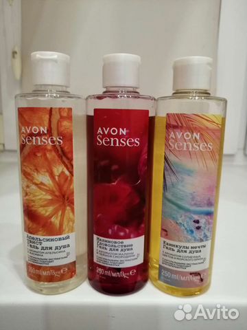 Гели для душа avon