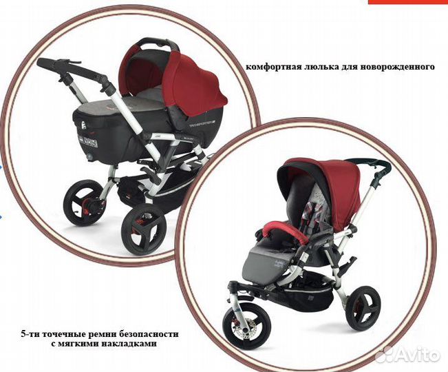 Коляска 2 в 1 Jane
