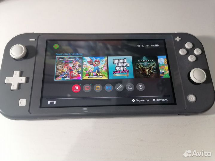 Прошитый Nintendo Switch lite 160Gb/Много Игр