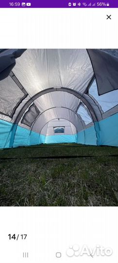 Палатка-дом 4-6и местная,трехкомнатная