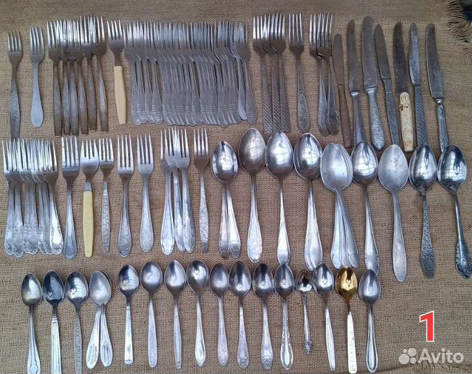 Ложка, вилка, нож,топорик, кухонная утварь
