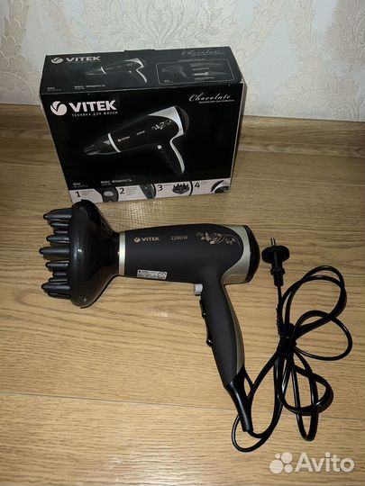 Новый фен для волос Vitek оригинал