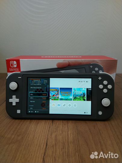 Новый Прошитый Nintendo Switch 160Gb Любые игры