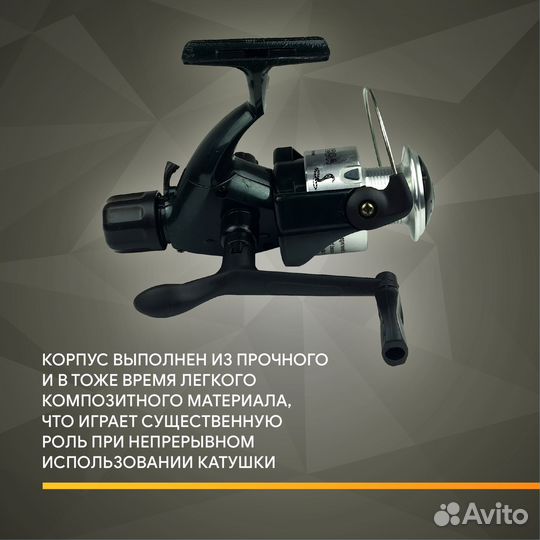 Катушка CB40, металлическая шпуля шпуля, 3 подшипн