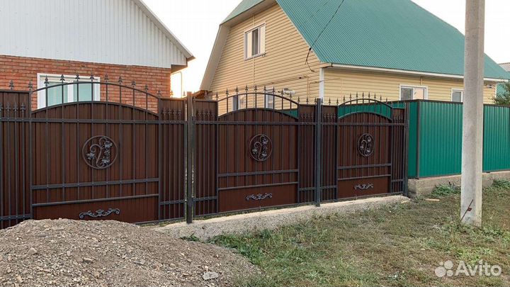 Кованый забор