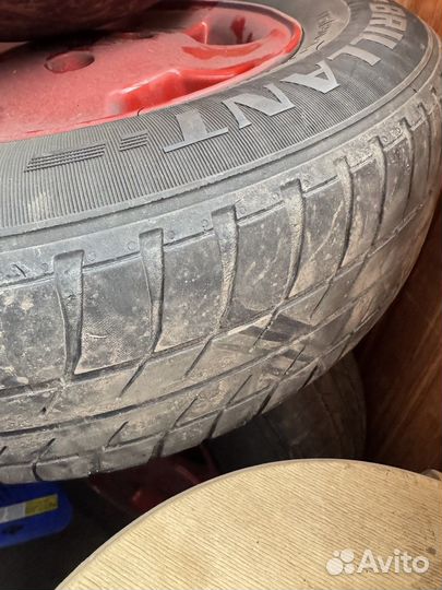 Красные литые диски r14 4x108