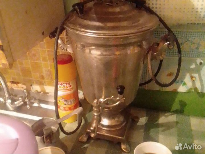 Продам самовар достался от дедушки электрический