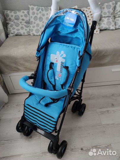 Коляска прогулочная трость новая jekky kids stripe