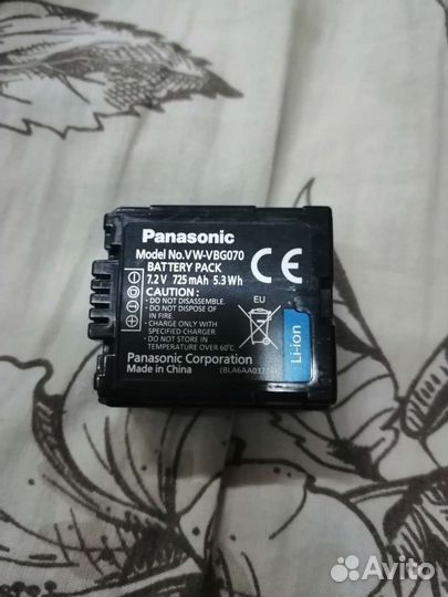 Видеокамера panasonic sdr-90 на запчасти