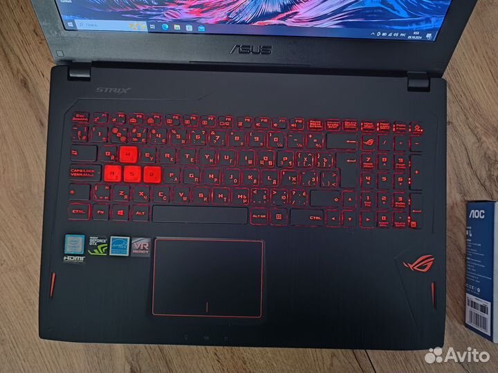 Игровой Asus ROG Strix i7/GTX 1060/16GB/SSD/IPS