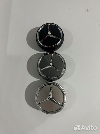 Колпачки, заглушки на литые диски mercedes