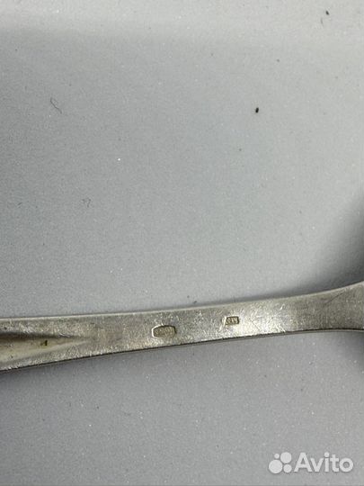 Серебрянная чайная ложка 925 проба