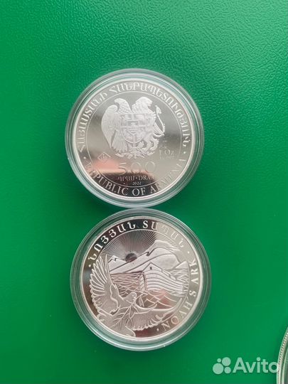 Монеты серебро 9999 конго niue острова кука
