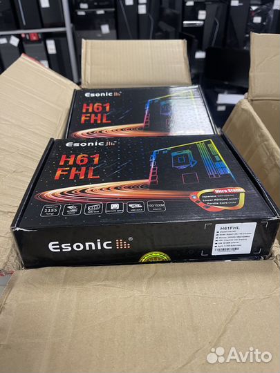 Новые материнские платы сокет 1155 h61/много